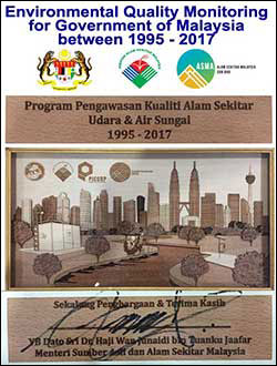 Environmental Quality Monitoring for Goverment of Malaysia between 1995 - 2017